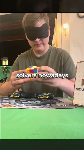 The Coolest Part of my Blindfolded Solves...