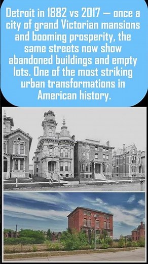 Detroit Then vs Now — The Most Heartbreaking Urban Transformation in America