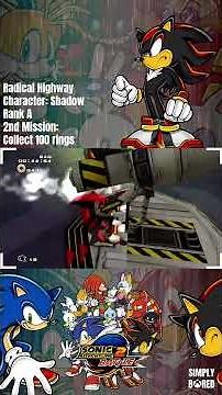 Sonic Adventure 2 ⚡ Radical Highway — Rank A Speed Run | SimplyBored