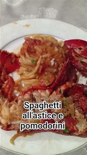spaghetti all'astice