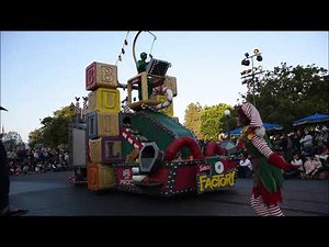 Disneyland California Christmas Fantasy Parade 2018