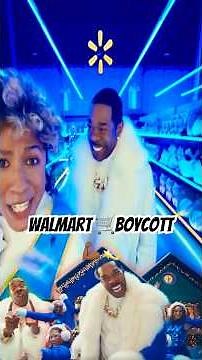 After being BOYCOTTED walmart does xmas commercial with busta rhymes to regain the black dollar but