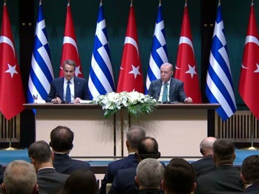 Mitsotakis and Erdogan agree they disagree on thorny issues