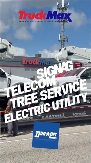 Bucket trucks delivery from TruckMax Homestead #buckettruck