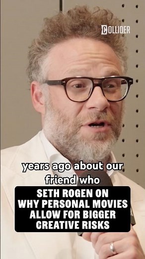 Seth Rogen on Why Personal Movies Allow for Bigger Creative Risks #sethrogen #tangles