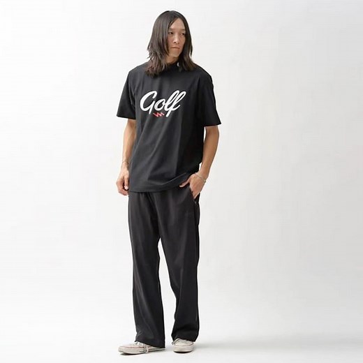 ELECTRIC GOLF エレクトリックゴルフ ゴルフウェア メンズ モックネックTシャツ ドライTシャツ UVカット 吸水速乾 接触冷感 防蚊 GOLF LOGO DRY MOCK NECK