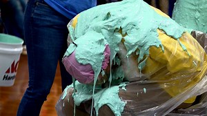 Principal, asst. principal get slimed after students nearly double school fundraising goal