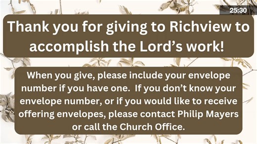 Our Sin & God's Sovereignty