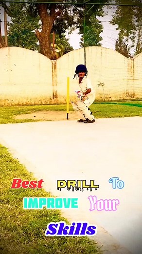 Best drill to improve your batting skills #cricket #viral #bcci #instagood #instagram #ipl #worldcup #struggle #viralfeed #foryoupageviralシ゚ #pageant #action #viralreels #viralvideos | City Cricket Academy | Facebook