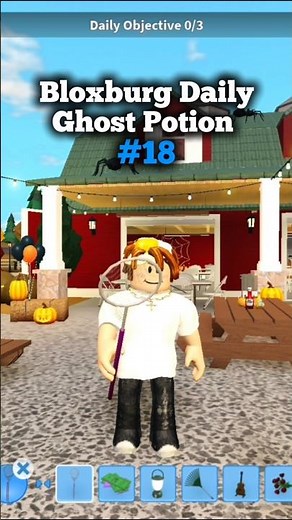 #18 Ghost Potion Quest : Bloxburg Halloween Update