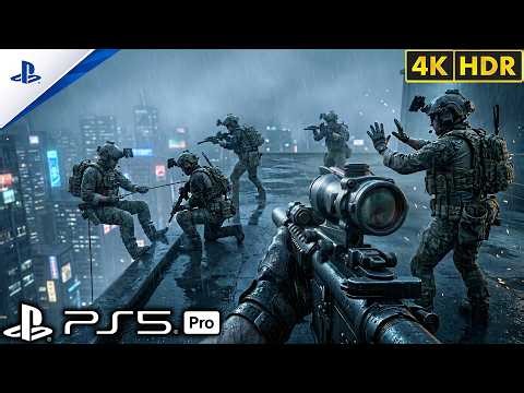 (PS5) New York Civilian Rescue Operation | Realistic Gameplay [4K60FPS] Call of Duty