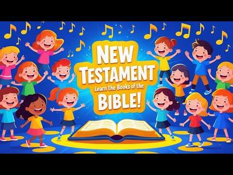 Sing the Books of the New Testament | Kids Bible Memory Song (Matthew–Revelation)