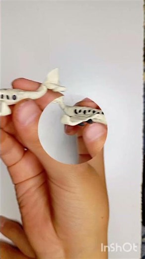 Clay Airplane #ClayArt #Airplane #DIYCraft