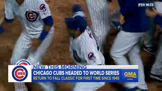 Chicago Cubs Win 1st Pennant Since 1945, Advance to World Series