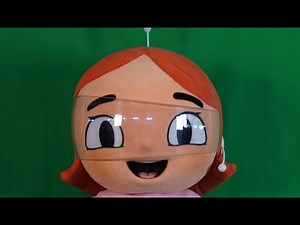 Alien Girl Mascot Costume