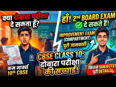 Low marks in Board 2026 class 10th? kya kare second board exam de ki nahi?