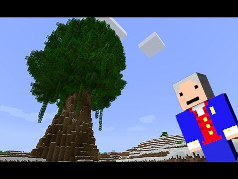 Minecraft - Giant Snowy Tree