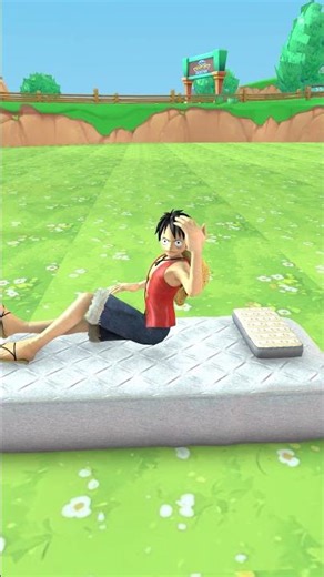 Luffy Prank for the Brook Family Funny Frying Pan Moment #huggywuggy #luffy #brook #funny