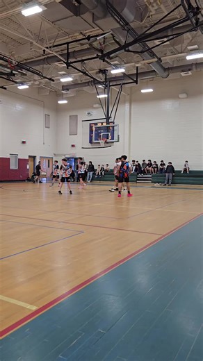 championship game.. Avery got the first basket of the game! 3 pointer! great intense game! even though they lost by 1 POINT! 😟