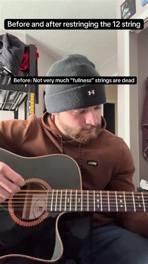 Restringing a 12-String Guitar: A Remarkable Difference