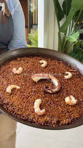 Classy Spanish Dinner Experience at Arrozante Marbella