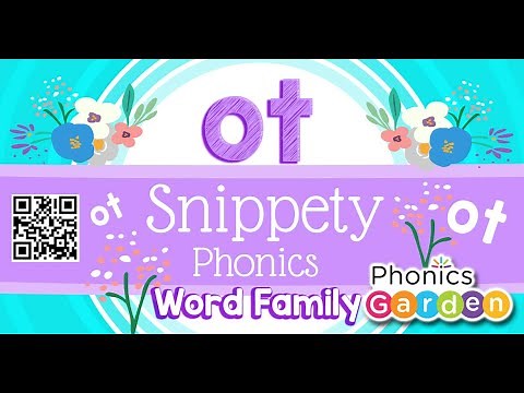 OT WORD FAMILY | Rhyming Words | Phonics Garden