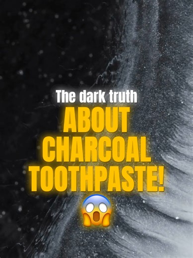 Charcoal toothpaste isn’t a magic whitener. Most results come from abrasion, which can roughen enamel and invite more stains later. Safer plan: get a pro cleaning, then use dentist-approved whitening or fluoride-based pastes as directed. Sensitive? Try lower strength, shorter wear, and a desensitizing toothpaste between sessions. 💾 Save for your next bathroom shelf reset 🔁 Share with a friend who loves black toothpaste 👀 Follow for simple, science-smart smile tips ⚠️ Educational info only—not