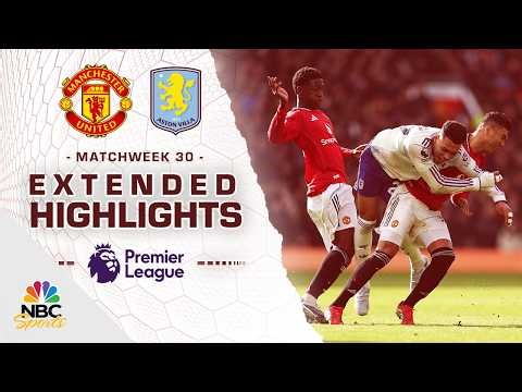 Manchester United v. Aston Villa | PREMIER LEAGUE HIGHLIGHTS | 3/15/2026 | NBC Sports