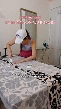 Sewing my Honeymoon Wardrobe! ft. ‪@littletoh‬