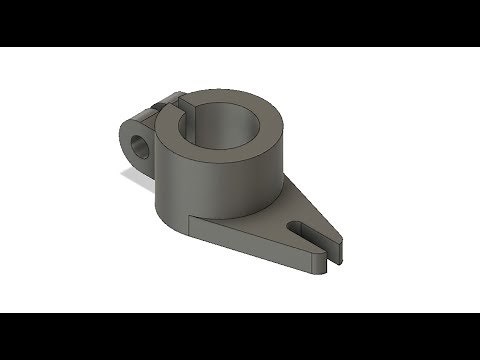 Fusion 360 Practice drawing, part modeling