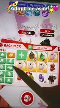 #roblox ADOPT ME ASMR