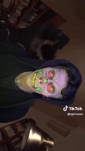 Eerie Skeleton-Themed Face Paint Tutorial