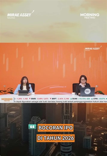 Bocoran IPO 2026: Siap-Siap Banjir Emiten Baru!