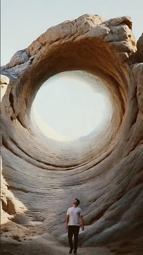 “Nature’s Biggest Illusion 🌊🪨”#Australia #WaveRock #NatureIllusion