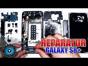 SAMSUNG GALAXY S8 PLUS KOMPLETTE REPARATUR | DISPLAY & AKKU WECHSELN [Deutsch/German]