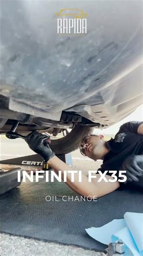 Infiniti FX35 Mobile Oil Change | Expert Car Service Delivered to You