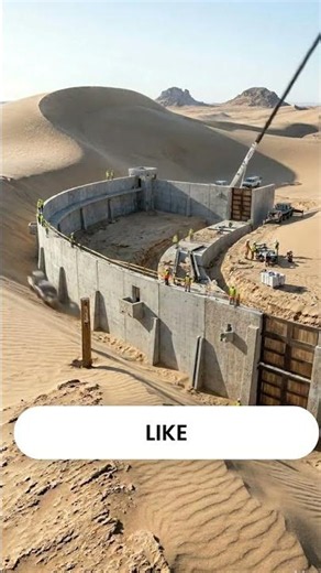 Desert Sand Dune Fortress #construction
