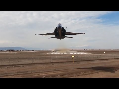 Blue Angels Low Transition Takeoffs