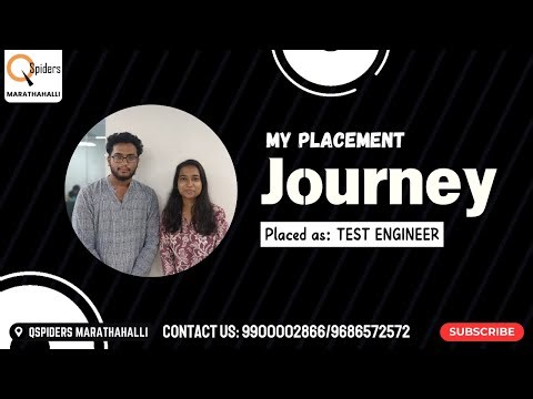 My Placement journey as a Software Test engineer from QSpiders Marathahalli