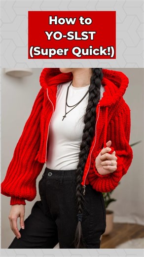 Get that premium knit look with this crochet trick #crochet #crochethoodie #technique