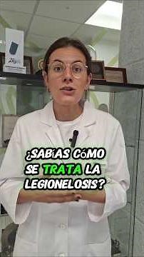 Did you know how legionellosis is treated?