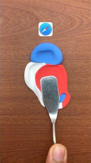 Mixing Safari Logo Colors ( Oddly Satisfying)