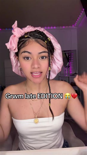 Ugh I always turn off my alarms and fall back to sleep😭😭💔#fyp #grwm #grwmmakeup #grwmforschool