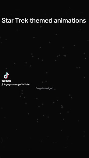 Star Trek themed artwork animations- De-cloaking. Klingon bird of prey #gregstarandgoff #StarTrek #artworkdrawings #startrekthenextgeneration #animation