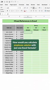How to Use Mixed References in #Excel . . . . . . . . . . #Excel #Spreadsheet #DataAnalysis #ExcelTips #MicrosoftExcel #DataVisualization #DataManagement #ExcelSkills #ExcelFormulas #Office365 #ExcelExperts #SpreadsheetTips #ExcelTutorial #DataOrganization #DataScience #ExcelFunctions #Automation #ExcelCharts #Productivity #BusinessAnalysis | Data Driven Insights