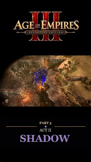 Into the Hidden Mine | Age of Empires III: DE — Act II: Shadow #Shorts