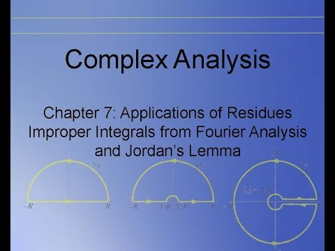Complex Analysis Chapter 7.80 & 7.81: Improper Integrals from Fourier Analysis & Jordan's Lemma