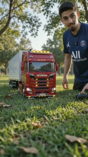 🚛 Mini Scania Truck, Big Performance! 😍 #scania #truck #viral #shortsfeed #shorts