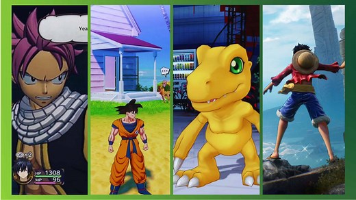 8 jogos de RPG baseados em animes para você curtir no PC ou console