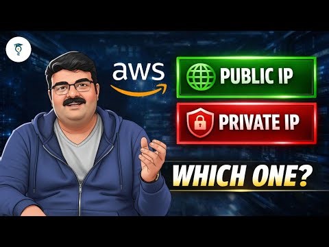 AWS Public vs Private IP Explained | AWS Networking | What is a Private IP? | What is a Public IP?